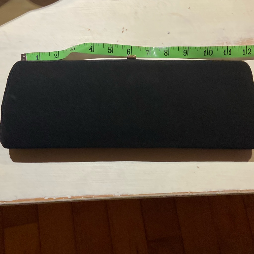 Mint Condition Vintage Black Clutch